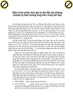 Giáo trình phân tích giá trị dữ liệu tại những cluster bị bad tương ứng trên vùng dữ liệu p1 pot