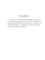 Tìm hiểu trị số lưu lượng đỉnh của trẻ em từ 5  6 tuổi tại trường mầm non thành phố huế