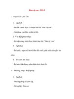 Giáo án âm nhạc lớp chồi: Đàn vịt con - Tiết 2 pps