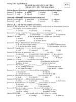 ĐỀ KIỂM TRA ANH VĂN 12 SỐ 2 HK2 - Trường THPT Nguyễn Khuyến doc