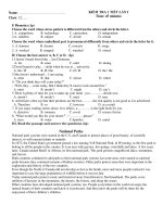 KIỂM TRA 1 TIẾT LẦN I ppsx