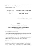 Mẫu báo cáo thành tích đề nghị tặng thưởng thi đua theo đợt hoặc theo chuyên đề cho tập thể, cá nhân potx