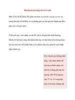 Rèn luyện kỹ năng cho bé 4 tuổi doc