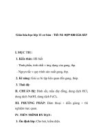 Giáo hóa học lớp 12 cơ bản - Tiết 54: HỢP KIM CỦA SẮT pot