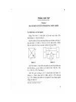 Bài tập cơ sở kỹ thuật điện part 1 pps
