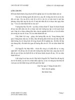 LV Chiến lược Marketing cho khu đô thị Sunrise Đông Kiều - Phần 1 ppt