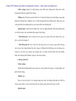 Giải pháp phát triển hệ thống phân phối liên kết dọc hàng điện tử điện lạnh tại Việt Nam - 6 doc