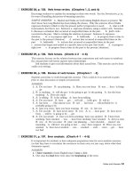 FUNDAMENTALS OF ENGLISH GRAMMAR Third Edition TEACHER’S GUIDE phần 4 pps