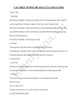 CÁC HIỆN TƯƠNG BỀ MẶT CỦA CHẤT LỎNG potx