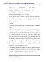 Xây dựng hệ thống báo cáo bộ phận phục vụ quản lý nội bộ tại Cty du lịch - 4 potx