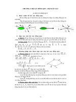 CƠ HỌC LÝ THUYẾT - PHẦN 1 TĨNH HỌC VẬT RẮN - CHƯƠNG 2 doc