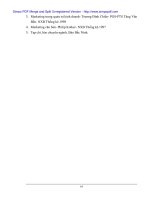 Chiến lược Marketing mix với việc mở rộng Thị trường Cty Kính Đáp Cầu - Bắc Ninh - p8 pps