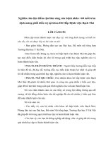 Nghiên cứu đặc điểm cận lâm sàng của bệnh nhân  60 tuổi tràn dịch màng phổi điều trị tại khoa hô hấp bệnh viện bạch mai