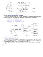 Bài giảng mạch điện tử : MẠCH PHÂN CỰC VÀ KHUẾCH ÐẠI TÍN HIỆU NHỎ DÙNG BJT part 2 potx