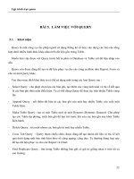 LẬP TRÌNH TRỰC QUAN - PHẦN I MICROSOFT ACCESS - BÀI 5 doc