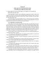 Giáo trình quản lý nguồn nước - Chương 2 doc
