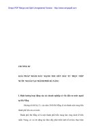 Lý thuyết FDI và ke hoạch thu hút FDI vào ngành du lịch Việt Nam - 8 pdf