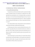 1 số vấn đề cơ sở lý luận chiến lược và chiến lược kinh doanh - 1 docx