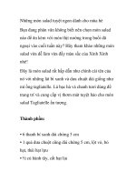 Những món salad tuyệt ngon dành cho mùa hè pdf
