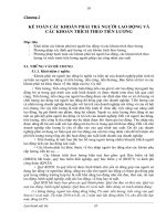 Chương 2 KẾ TOÁN CÁC KHOẢN PHẢI TRẢ NGƯỜI LAO ĐỘNG VÀ CÁC KHOẢN TRÍCH THEO TIỀN LƯƠNG ppsx