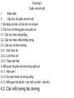 Chương 3 Quần xã sinh vật doc