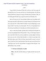 Hạch tóan chi phí sản xuất tại Xí nghiệp chế biến Lương thực thực phẩm - 1 pot