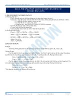 Phương pháp tách các chất hữa cơ pps