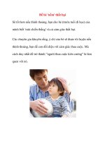 Để bé ''''nếm'''' thất bại potx