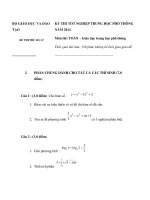 đề thi thử tốt nghiệp trung học phổ thông môn toán 2014 1 (17)