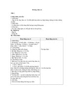 Giáo án thể dục lớp chồi: Đi chạy theo cô (Phần 1) potx