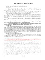 Bài tìm hiểu về bệnh tâm thần