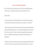 Xử trí với bé thích ''''cầm nhầm'''' potx