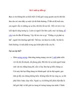 Bé 1 tuổi sợ điều gì doc