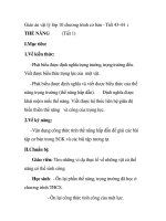 Giáo án vật lý lớp 10 chương trình cơ bản - Tiết 43-44 : THẾ NĂNG doc