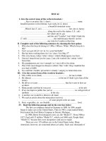 KÝ THI THỬ HSG MÔN ANH VĂN NĂM 2011 - TEST 42 pot