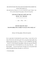 MẪU ĐƠN ĐỀ NGHỊ CÔNG NHẬN DOANH NGHIỆP NÔNG NGHIỆP ỨNG DỤNG CÔNG NGHỆ CAO pptx