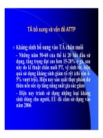 Thức ăn bổ sung cho vật nuôi : Khái niệm và phân loại thức ăn bổ sung part 4 docx