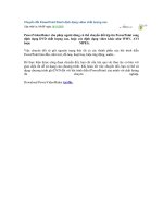 Chuyển đối PowerPoint thành định dạng video chất lượng cao pdf