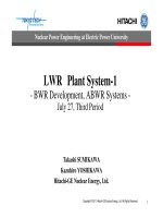 Tài liệu chuyên nghành điện hạt nhân - 1 pps