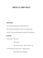 PHÂN LY NHỎ NHẤT doc