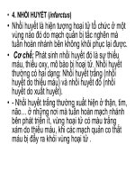 Bài giảng bệnh lý học thú y : Rối loạn tuần hoàn cục bộ part 4 pptx