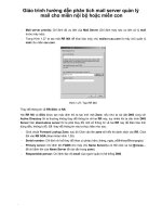 Giáo trình hướng dẫn phân tích mail server quản lý mail cho miền nội bộ hoặc miền con p1 ppsx