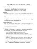 BỆNH MẮT LIỆN QUAN VỚI BỆNH TOÀN THÂN pdf