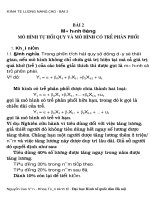 BÀI 2 MÔ HÌNH ĐỘNG MÔ HÌNH TỰ HỒI QUY VÀ MÔ HÌNH CÓ TRỄ PHÂN PHỐI pot