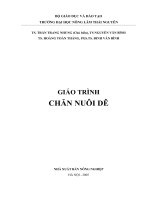Giáo trình chăn nuôi dê part 1 docx