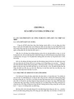 GIÁO TRÌNH KHAI THÁC, KIỂM ĐỊNH, SỬA CHỮA, TĂNG CƯỜNG CẦU - CHƯƠNG 5 pps