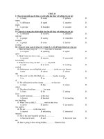 KỲ THI THỬ HSG MÔN ANH VĂN NĂM 2011 - TEST 25 ppsx