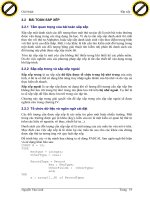 Giáo trình hướng dẫn kĩ thuật phân tích đánh giá giải thuật theo phương pháp tổng quan p5 docx