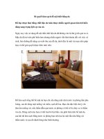 Bí quyết làm sạch đồ nội thất bằng da docx