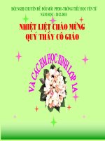 bài giảng toán lớp 1 số 6